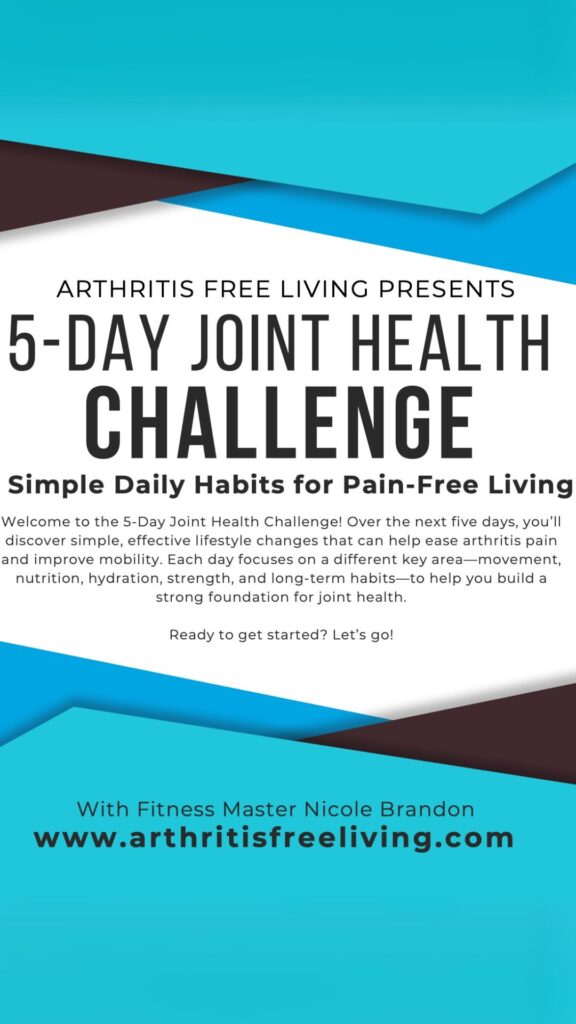 Arthritis Free Living By Nicole Brandon 5-day Joint Health Challenge Free Course